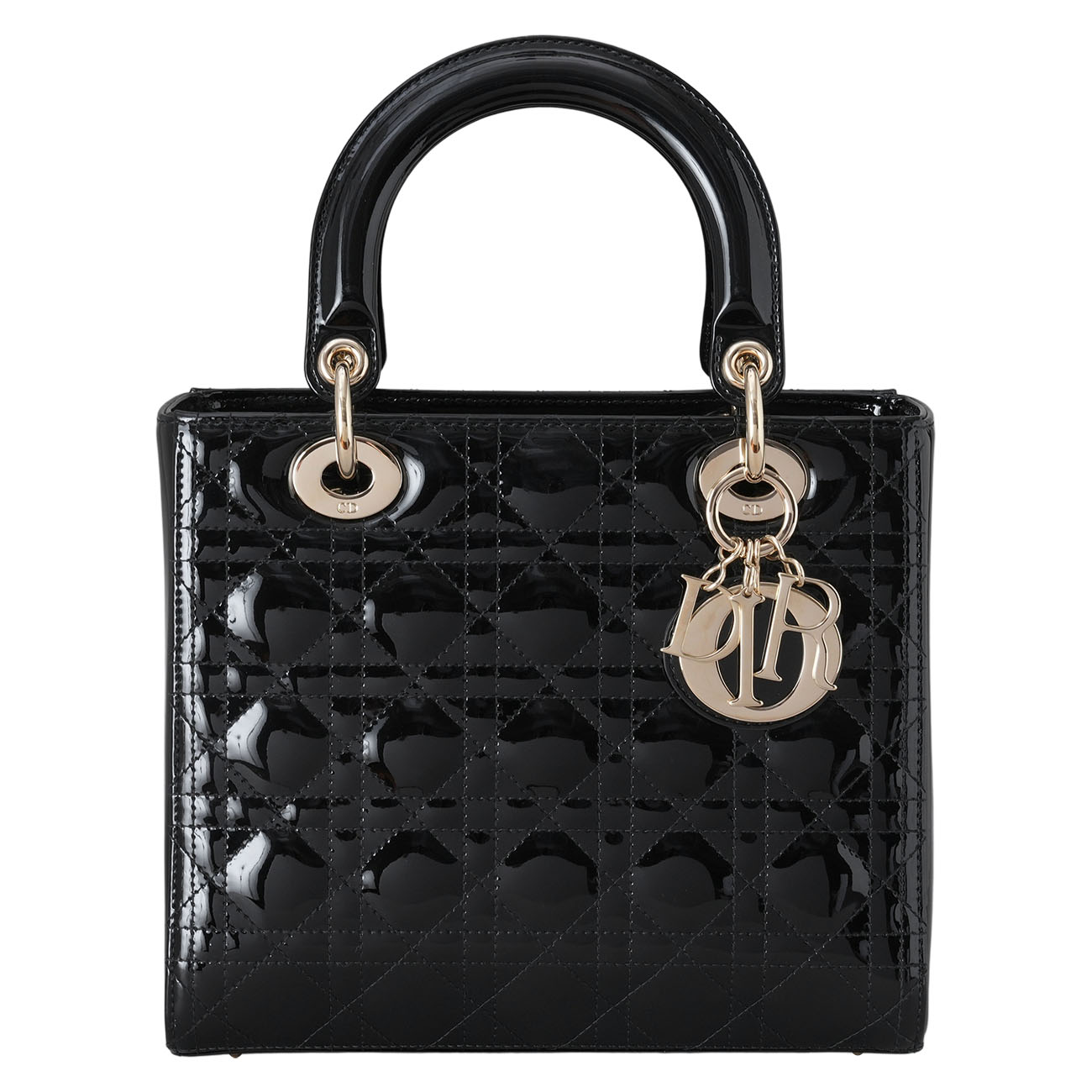 CHRISTIAN DIOR(USED)디올 페이던트 레이디디올 미듐